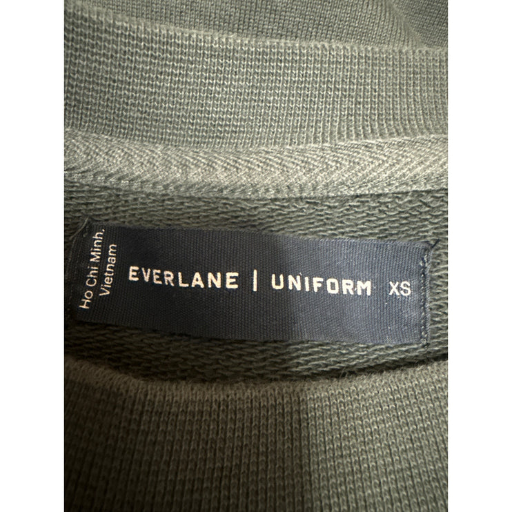 Everlane Women's Crew Neck Yoga Athletic Activewear Sweater Sweatshirt Top XS