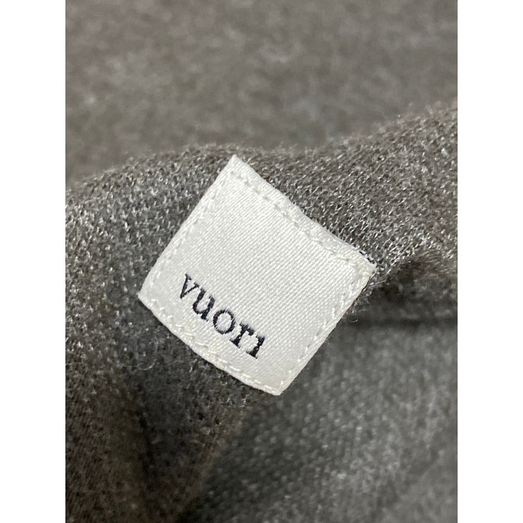 Vuori Men's Dark Gray Crew Neck Long Sleeve Sweater Sweatshirt Tee T-Shirt Top L