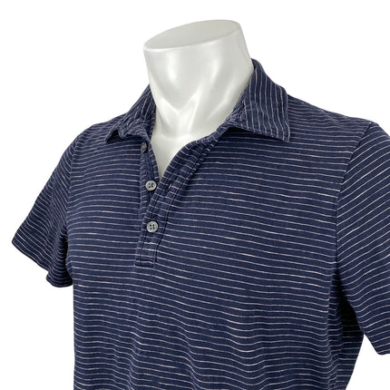 Banana Republic Relwen Jersey Men's Stripe Short Sleeve Classic Polo Shirt Top M