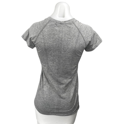 Lululemon Swifly Tech Gray Short Sleeve Crew Neck Activewear Tee T-Shirt Top OS
