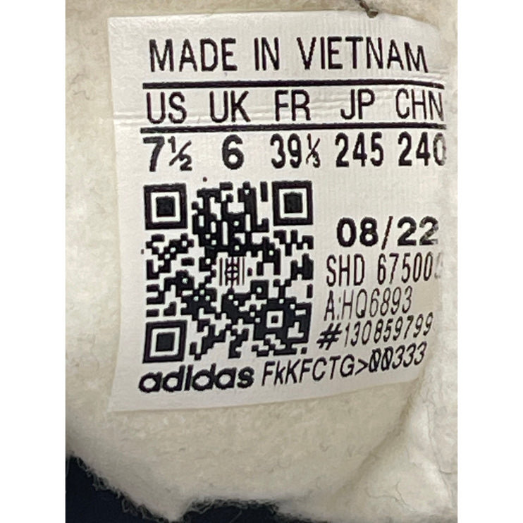 Adidas Gazelle Women's Gray White Suede Lace Up Low Top Sneakers Shoes Size 7.5