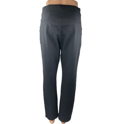 Spanx Black High Waisted Straight Leg Activewear Trousers Leggings Pants Size M