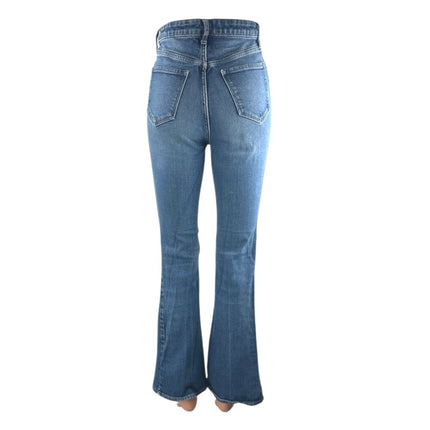 Old Navy Women's Blue High Rise Bell Bottom Bootcut Flare Denim Jeans Pants Sz 2