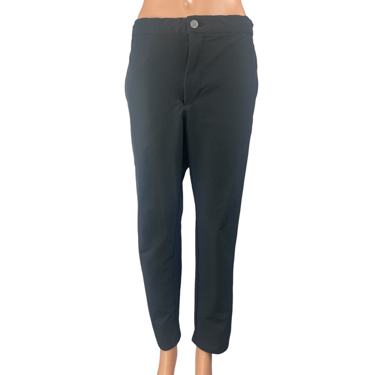 Banana Republic Women's Black High Rise Slim Tapered Trouser Dress Pants 30x30