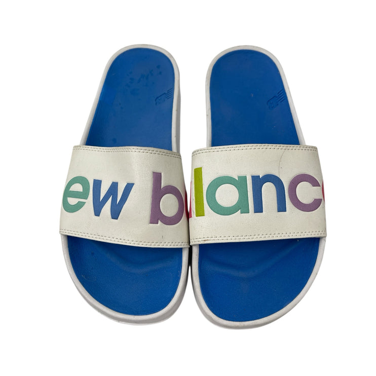 New Balance 200 series Women's White Slide Slip on Slippers  Size 8