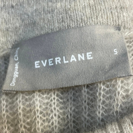 Everlane Women's Cream Wool Long Sleeve Ribbed Knit Pullover Sweater Top Size S
