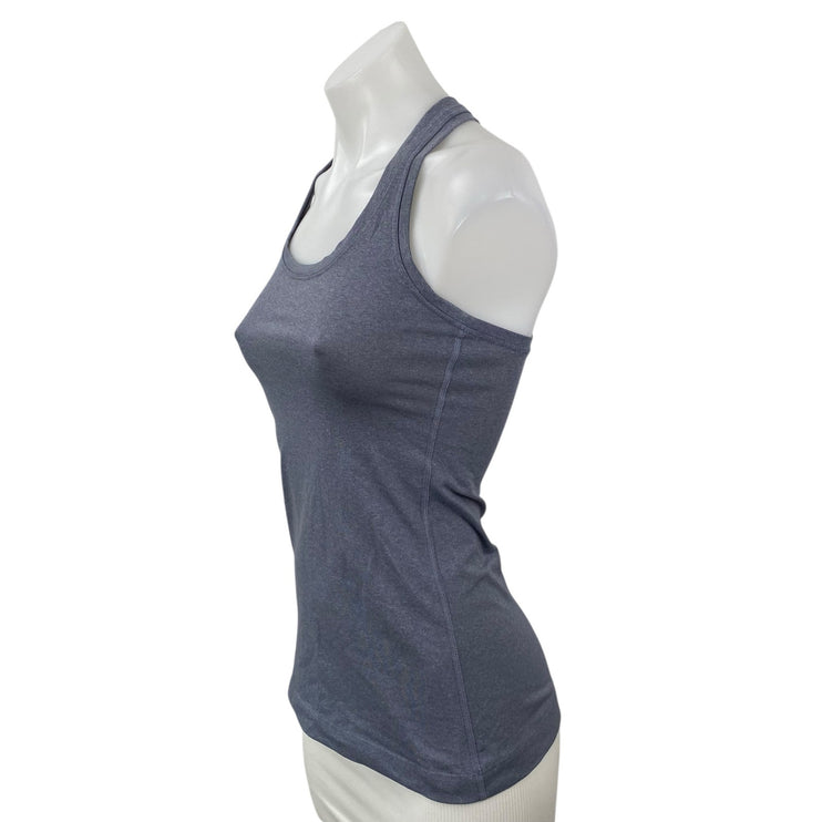 Lululemon Women's Blue Gray Racerback Yoga Workout Athletic Tank Top Size 4