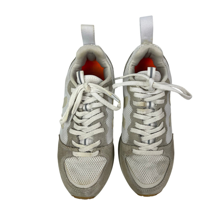 VEJA Venturi Women's White Mesh Round Toe Lace Up Athletic Sneakers Shoes Size 8