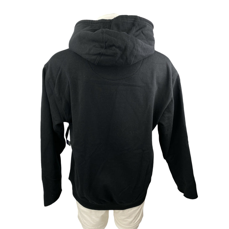 NEW NBA Men Black New York Knicks Basketball Hoodie Hooded Sweatshirt Top Size L