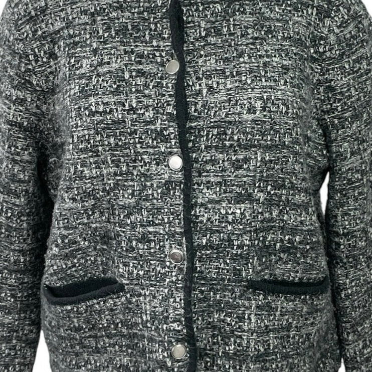 Abercrombie & Fitch Long Sleeve Button Down Cardigan Sweater Coat Jacket Top XL