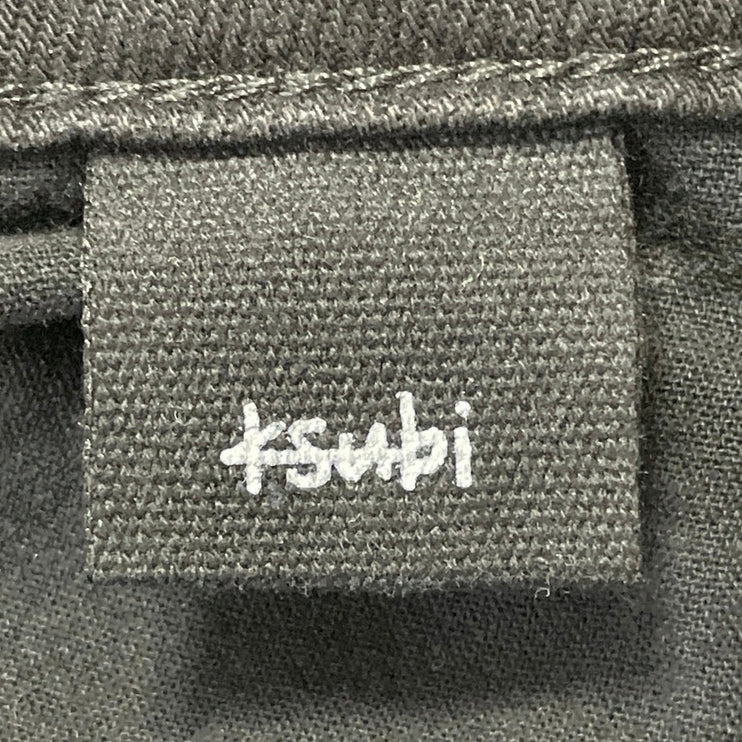 Ksubi Women's Black High Waisted Baggy Casual Wide Leg Denim Jeans Size 29