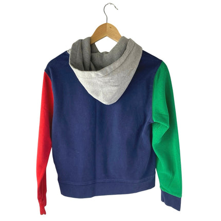 Polo Ralph Lauren Polo Bear Boys Multicolor Colorblock Hoodie Sweatshirt L 14-16