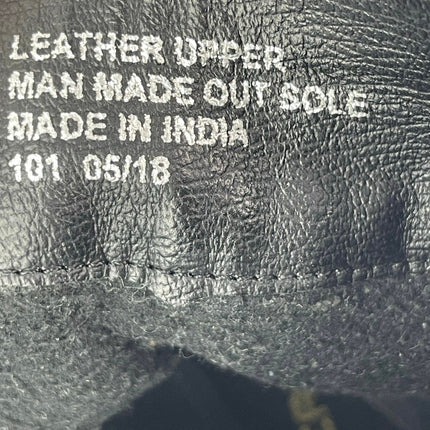 Kurt Geiger Stinger Womens Black Leather Buckle Strap Moto Biker Boots 40 US 9.5