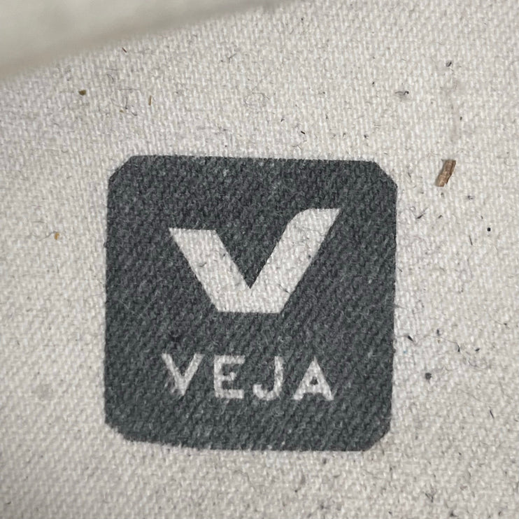 Veja Esplar Women's White Red Leather Lace Up Round Toe Athletic Sneakers Size 9