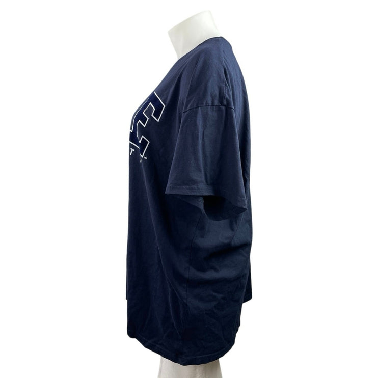 H&M Women's Navy Blue Yale University Short Sleeve T Shirt Tee Top Size XXL