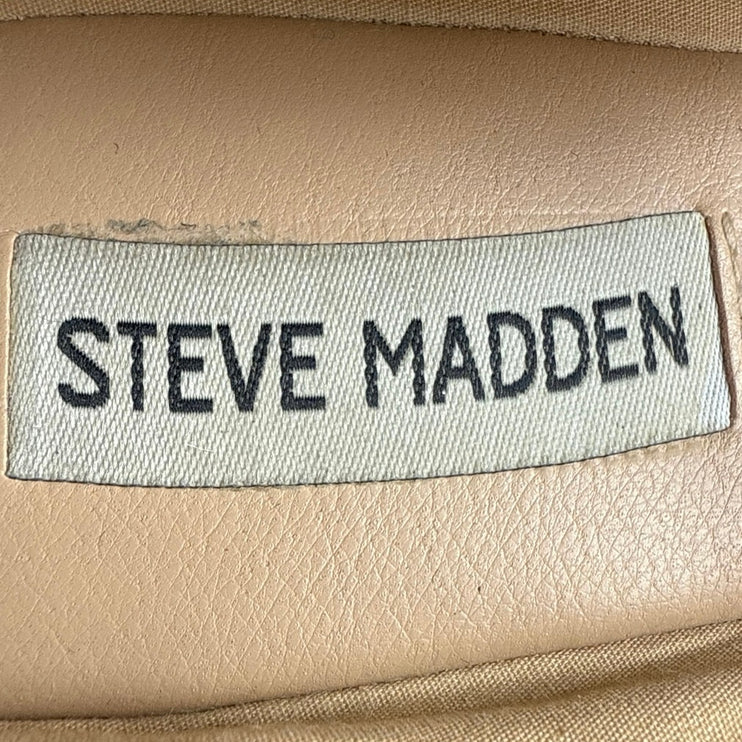 Steve Madden Vinetta Women's Black Rhinestone Studded Mary Jane Ballet Flats 7M