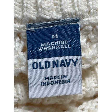 Old Navy Women's White Crochet Open Knit High Waisted Beach Mini Shorts Size M