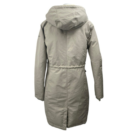 Columbia South Canyon Down Women's Gray Hooded Sherpa Coat Parka Puffer  Size S