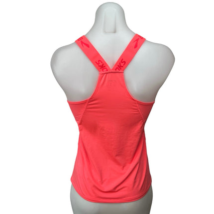 Brooks Pick-Up Pink Sleeveless Racerback Fitted Athletic Gym Running Tank Top M