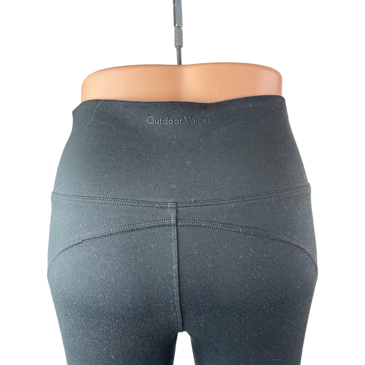 Outdoor Voices Black High Rise Skinny Yoga Athletic Activewear Leggings Pants M