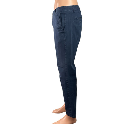 Bonobos Men's Navy Blue Mid Rise Straight Leg Chino Khaki Trousers Pants 32x30