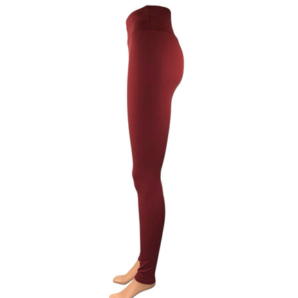 Girlfriend Collective Red Skinny Leg High Waist Athletic Yoga Leggings Pants XS