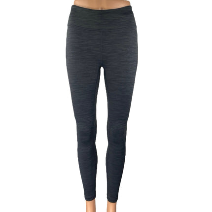 Outdoor Voices Women's Black Heathered Cropped Athletic Leggings Pants Size S