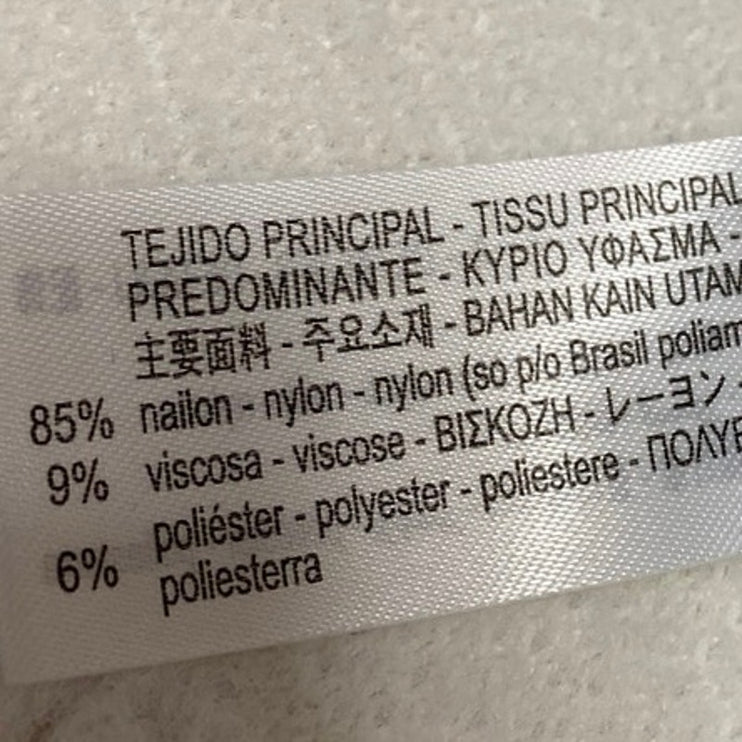 Zara Women's White Long Sleeve Crew Neck Knit Cozy Cropped Sweater Top Size M