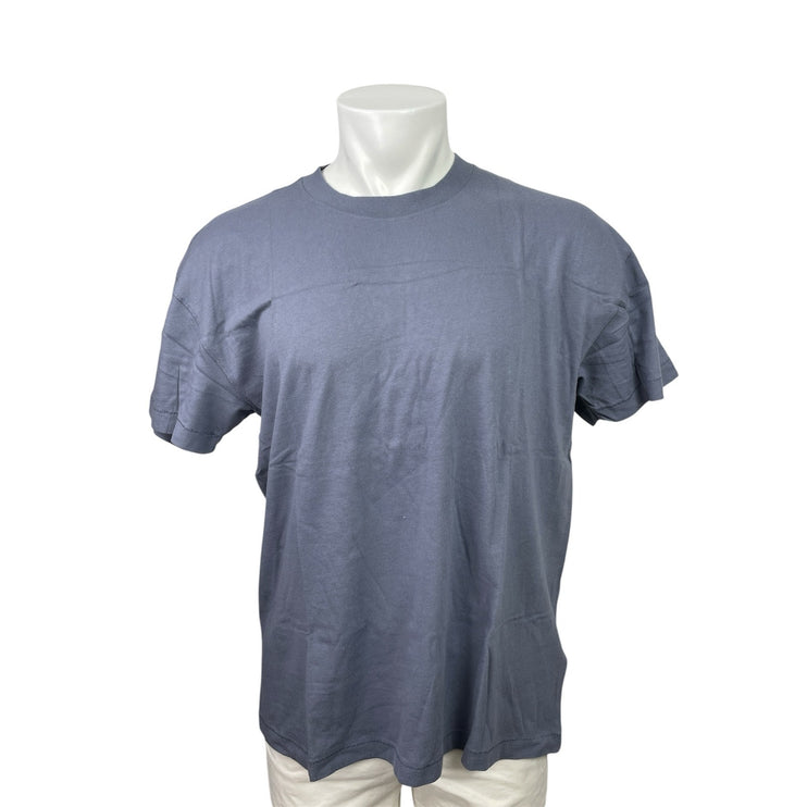 Abercrombie & Fitch Men's Blue Short Sleeve Crew Neck Casual Tee T-Shirt Top L