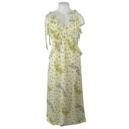 NEW Steve Madden Adalina Floral Ruffle Sleeveless Summer Maxi Tank Slip Dress XL