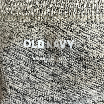 Old Navy Men's Gray Heather Short Sleeve Crew Neck Knit T Shirt Tee Top Size L