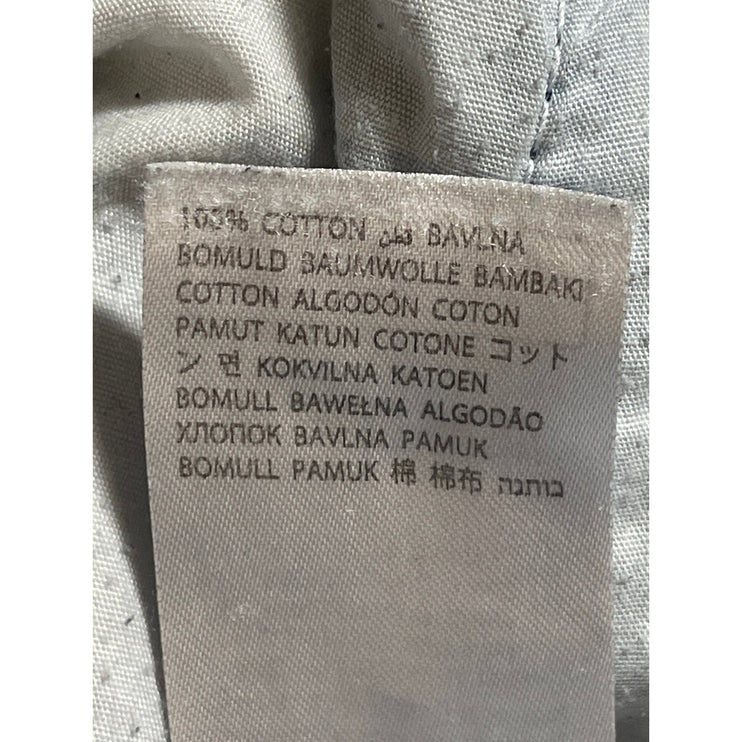 Adika Women's Blue Light Wash High Waisted Cut Off Denim  Jeans Shorts Size L