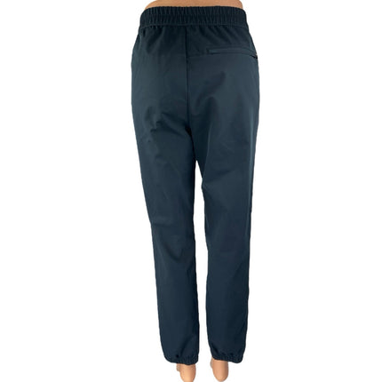 Banana Republic Women's Black High Waisted Straight Leg Trousers Pants Size 32