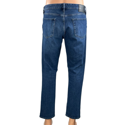 Bonobos Men's Blue Medium Wash Mid Rise Straight Leg Denim Jeans Size 32x30