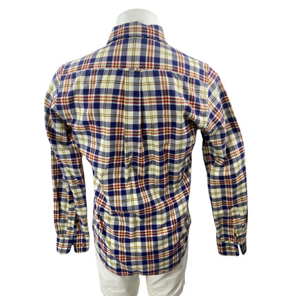 GANT The Rugger Men's Multicolor Plaid Boat Long Sleeve Button Down Shirt Top M