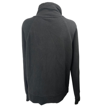 Banana Republic Women's Black Long Sleeve Hoodie Hooded Sweatshirt Top Size M