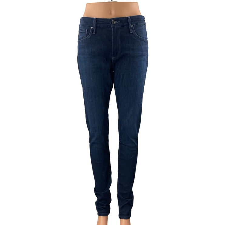 Adriano Goldschmied The Farrah Skinny Dark Blue High Rise Denim Jeans Size 27