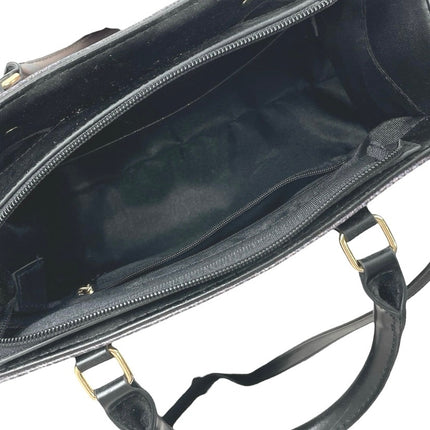 Poe's Library Edgar Allan Poe Black Vegan Leather Crossbody Purse Handbag OS