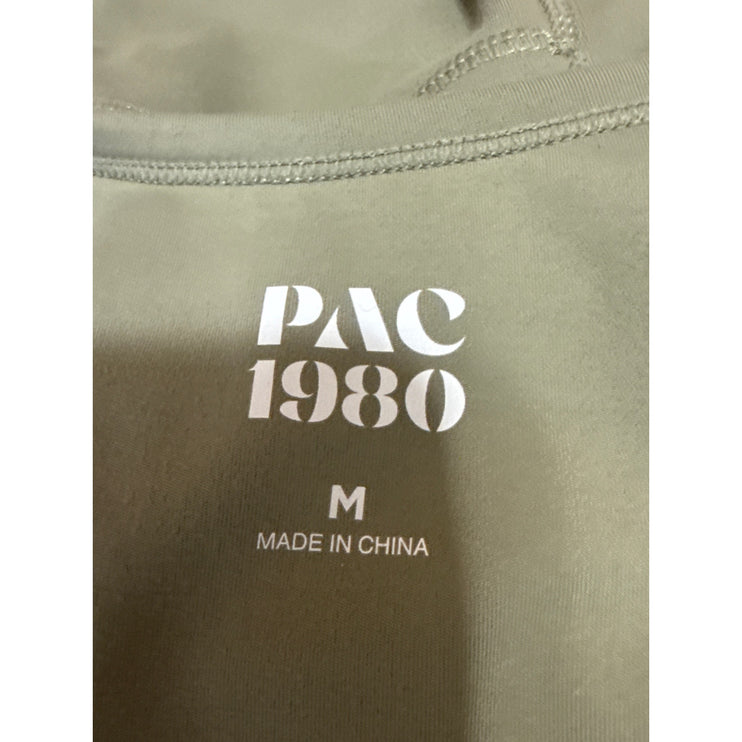 PAC 1980 Women's Green Sleeveless Cami One Piece Bodysuit Jumpsuit Romper Size M