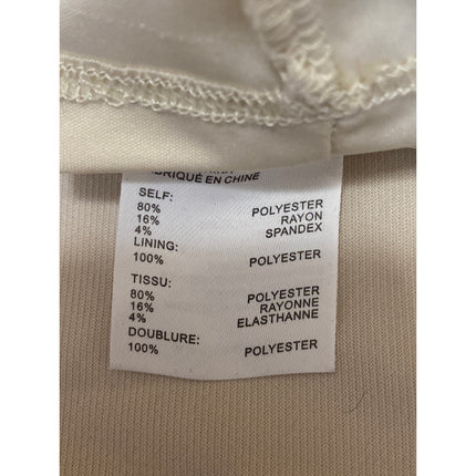 Elodie Beige Pleated High Rise Sports Golf Mini Flare A-Line Skort Skirt Size XS