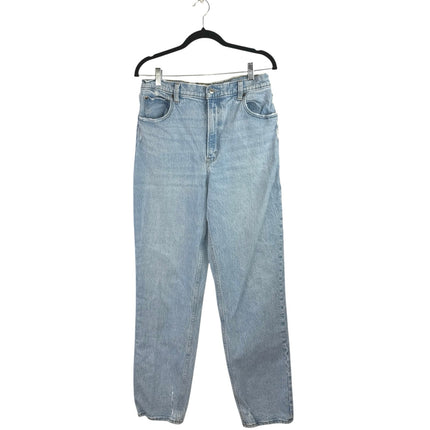 Abercrombie & Fitch 90's Straight Women's Blue Ultra High Rise Denim Jeans Sz 31