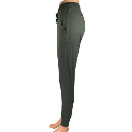 Terez Women's Dark Gray Drawstring Workout Athletic Jogger Sweat Pants Size XS