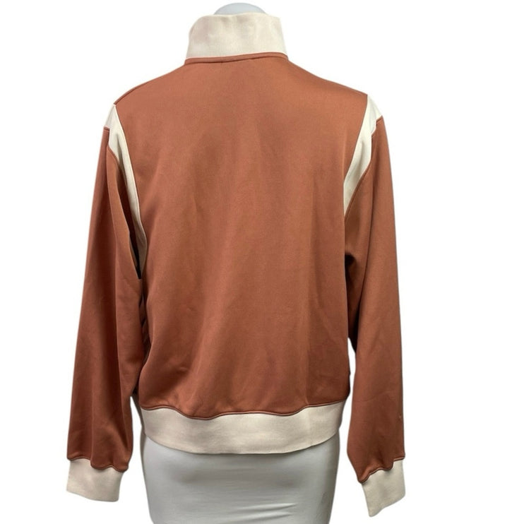 Jordan (Her)itage Flight Suit Color Block Long Sleeve Sweater Sweatshirt Top XS