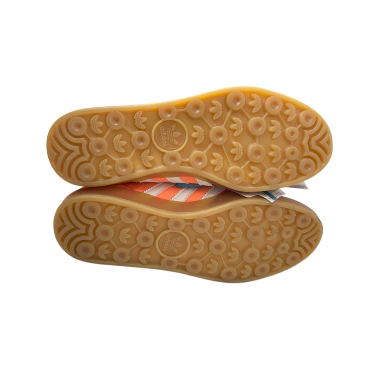 NEW Adidas Gazelle Indoor Orange Low Top Lace Up Athletic Sneakers Shoes Sz 6.5