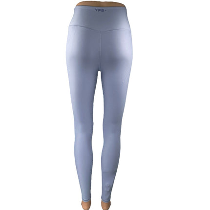 Abercrombie & Fitch YPB Blue Skinny Leg Mid Rise Fitness Yoga Leggings Pants XXS