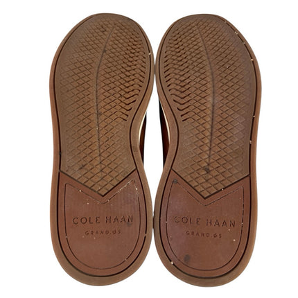 Cole Haan Grandpro Spectator Mens Brown Leather Low Top Lace Up Sneakers Shoes 8