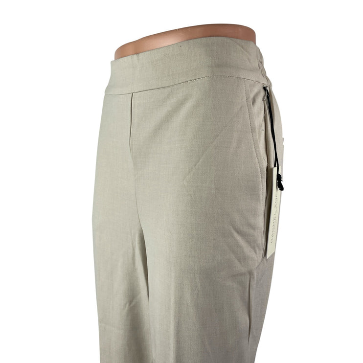 NEW Rachel Zoe Women's Gray High Waisted Straight Leg Trousers Pants Size S