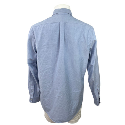 Polo Ralph Lauren Men Blue Classic Fit Long Sleeve Button Down Shirt Top Size XL