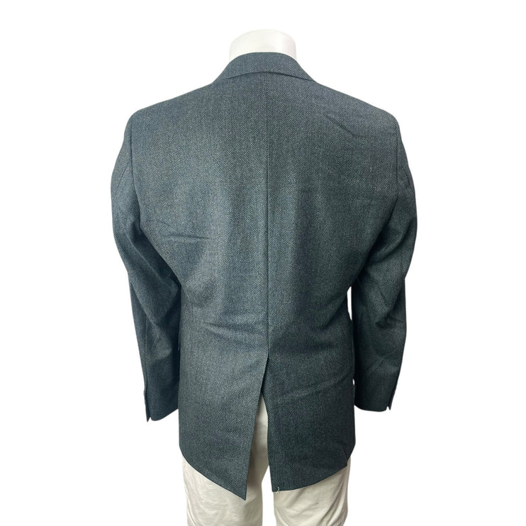 Indochino Men's Dark Gray Blazer Sport Coat Trousers Suit Jacket 2 Piece Set