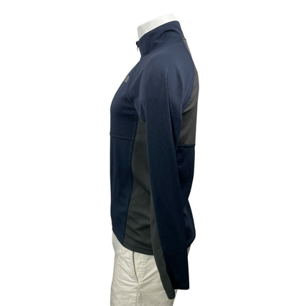 The North Face FlashDry Quarter Zip Men's Navy Blue Long Sleeve Pullover Size S